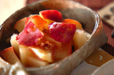 サツマイモとリンゴのデザート レシピ 作り方 E レシピ 料理のプロが作る簡単レシピ
