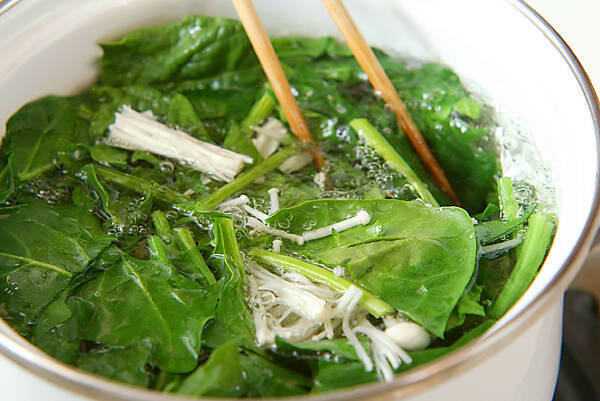 ほうれん草の海苔和えの作り方の手順2