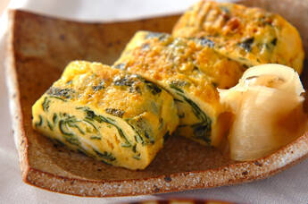 ワカメ入り卵焼き