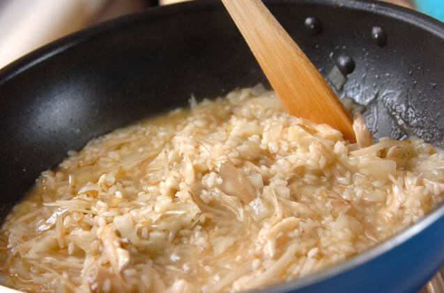 新ゴボウのリゾットの作り方の手順10