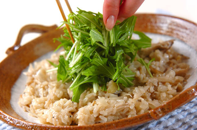 新ゴボウのリゾットの作り方の手順11