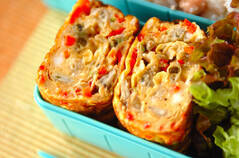 アサリ入り卵焼き