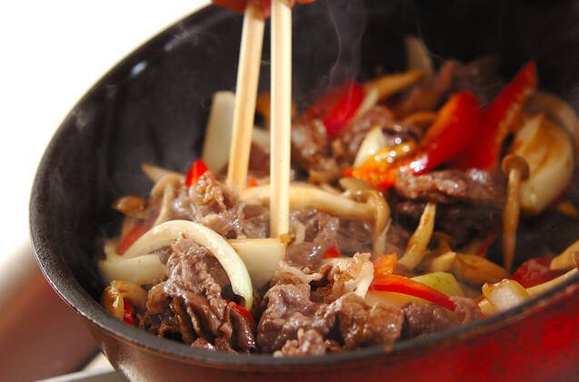 バルサミコ牛丼の作り方の手順5