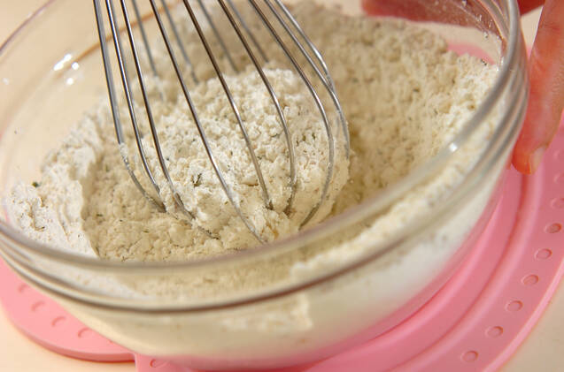 和風パンケーキの作り方の手順1