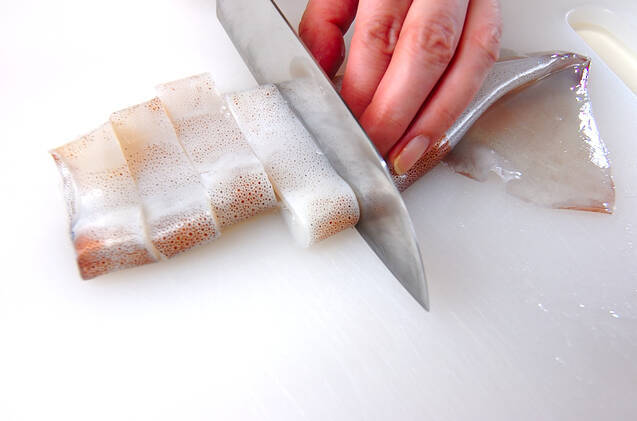 黄飯団子のトマト海鮮豆乳鍋の作り方の手順2