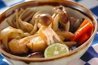 タラとキノコのサッと煮