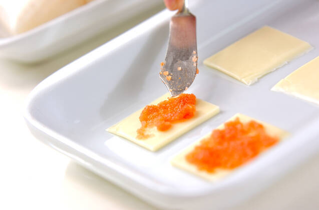 明太チーズ餅の作り方の手順2