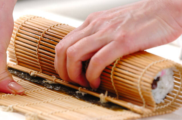 節分のシンプル巻き寿司(恵方巻き)の作り方の手順11