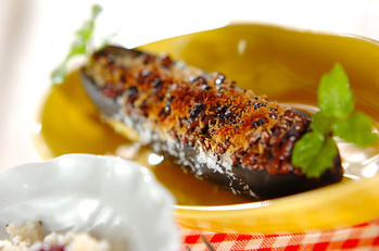 ココナッツ焼きバナナ