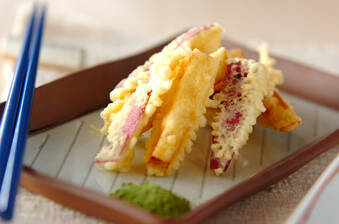 簡単サクサク!サツマイモの天ぷら