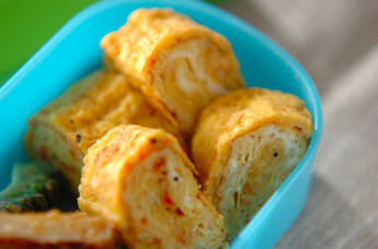 桜エビの卵焼き