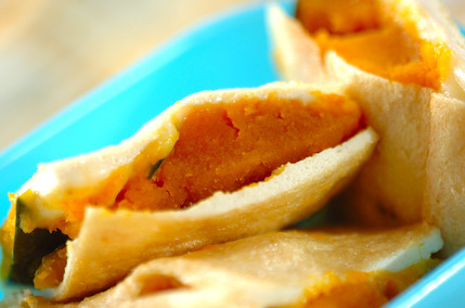 カボチャの油揚げ焼き