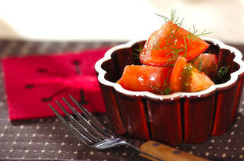 トマトのディルサラダ