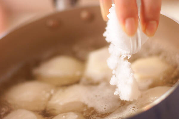昔ながらの里芋の煮っころがしの作り方の手順3