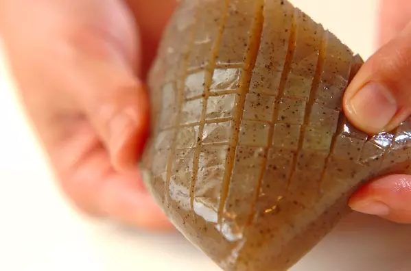 青森ショウガみそおでんの下準備3