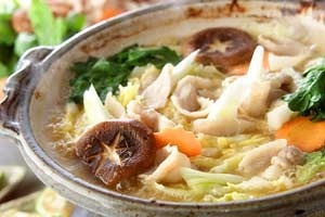 白菜と豚肉のみそ鍋