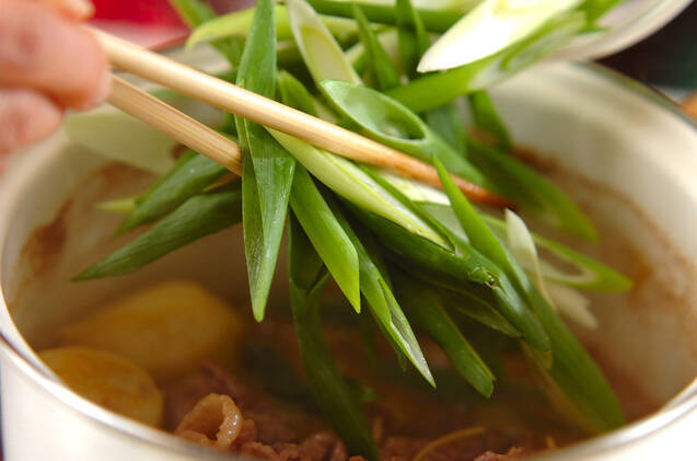 牛肉と里芋のみそ煮の作り方の手順7