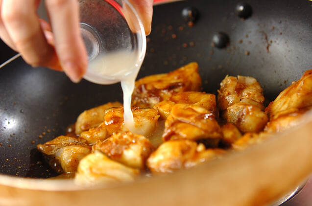 タラのエスニック炒めの作り方の手順3