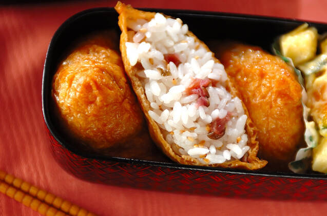 しば漬けいなり