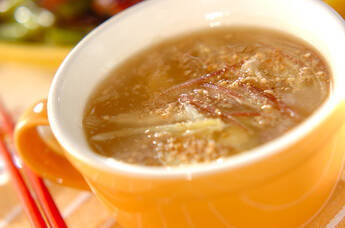 焼きナスみそ汁