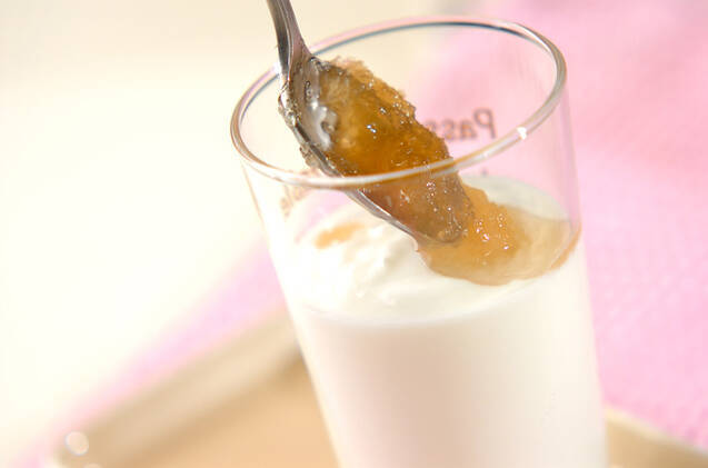 ハニージンジャーヨーグルトの作り方の手順2