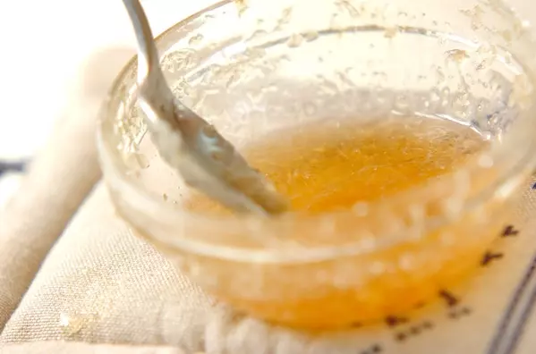 ハニージンジャーヨーグルトの下準備1