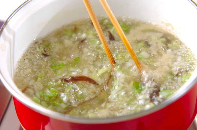中華風コーンスープの作り方の手順8