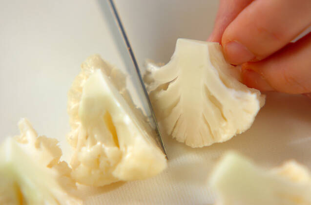 カリフラワーのポタージュの作り方の手順1