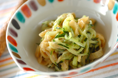 クラゲのからし酢和え 副菜 レシピ 作り方 E レシピ 料理のプロが作る簡単レシピ