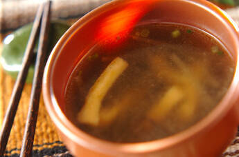 大根とキクラゲの中華スープ