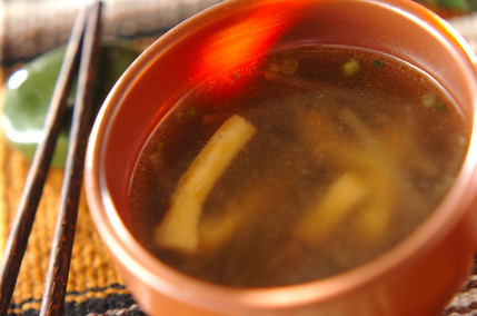 大根とキクラゲの中華スープ