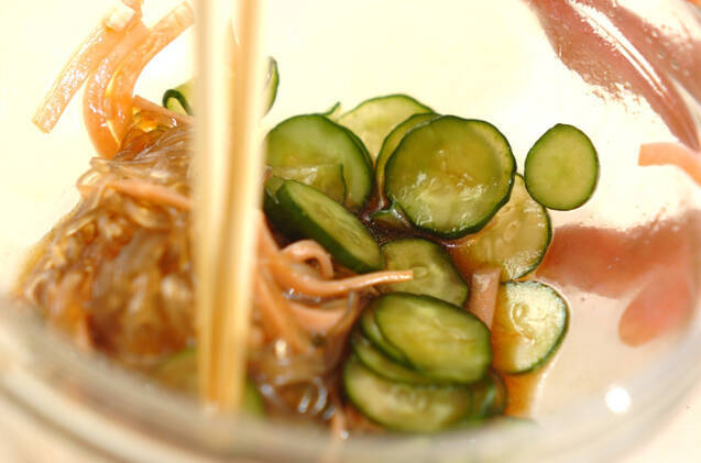 春雨の中華サラダの作り方の手順2