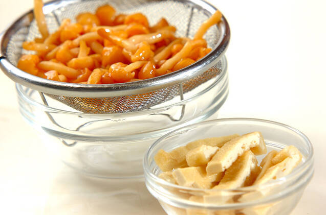 基本 なめこの味噌汁 簡単下処理 おいしく作るコツを伝授の作り方の手順1