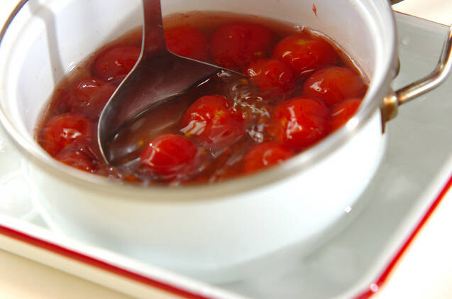 プチトマトのゼリーの作り方の手順4