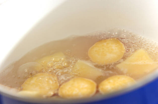 ゴマ風味のポタージュの作り方の手順5