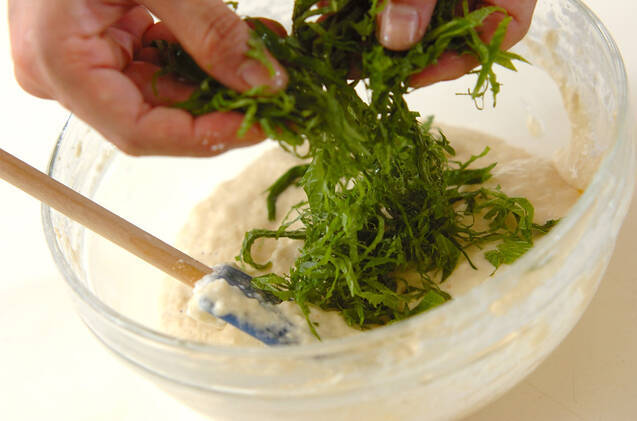 サバの大葉揚げの作り方の手順8