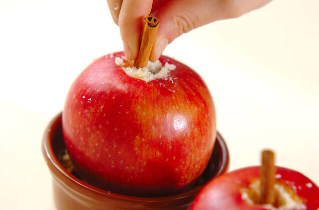 まるごと焼きリンゴの作り方の手順5