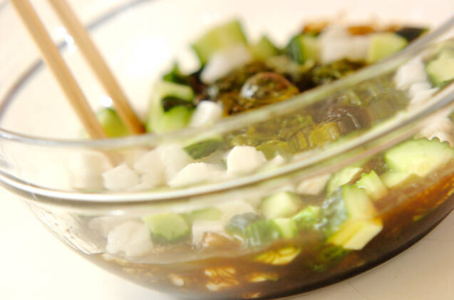 つるん素麺の作り方の手順3