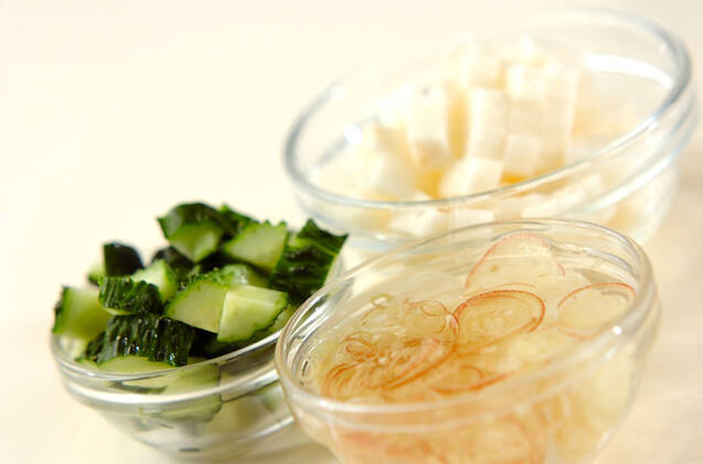 つるん素麺の作り方の手順2