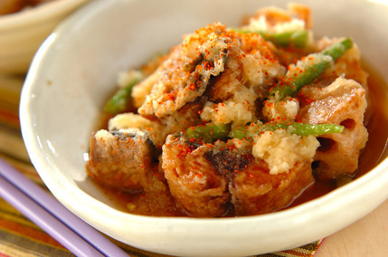 揚げサバのおろし煮