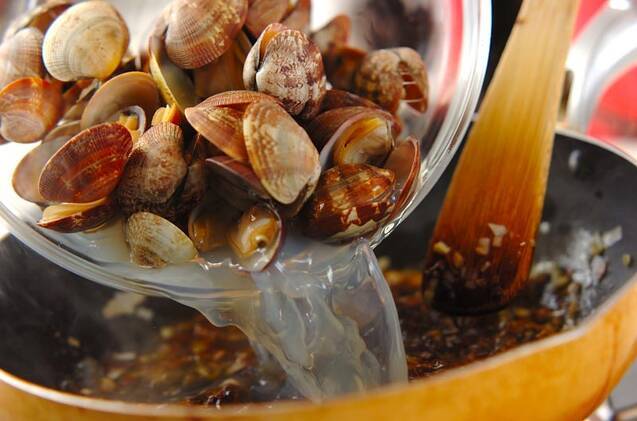アサリのピリ辛漬けの作り方の手順5