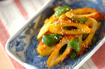 ちくわのカレー炒め