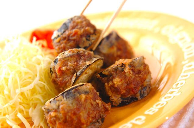 ナスのはさみ揚げの作り方の手順9