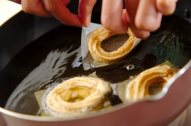 カリカリクッキードーナツの作り方の手順9