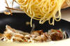マイタケのパスタの作り方の手順4