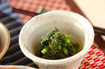 青菜のゴマ和え