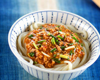 そぼろあんかけうどん