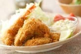 カキ＆エビのフライ