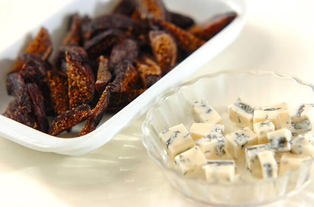 ドライイチジクとブルーチーズのパウンドケーキの作り方の手順3