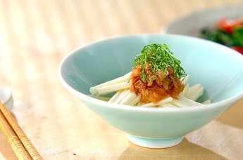 大和芋の梅ダレ